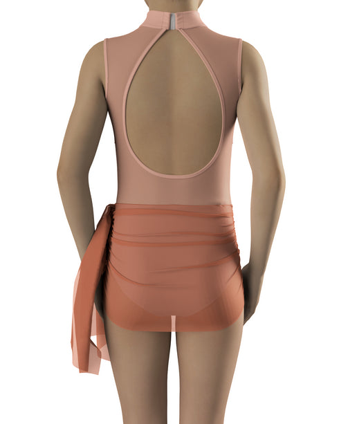 SASHA Leotard Base - Dusty Pink